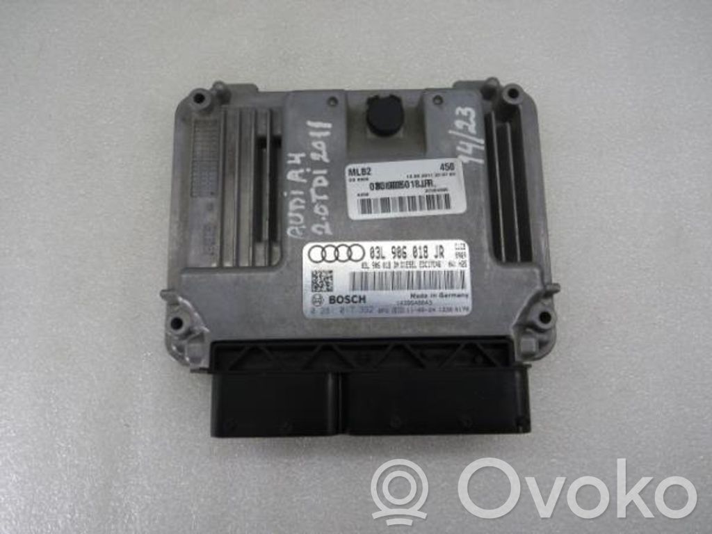 Engine control unit/module   03L906018JR,0281017392,03L906018DN,1039S48643,12360176,37304805,8218257172