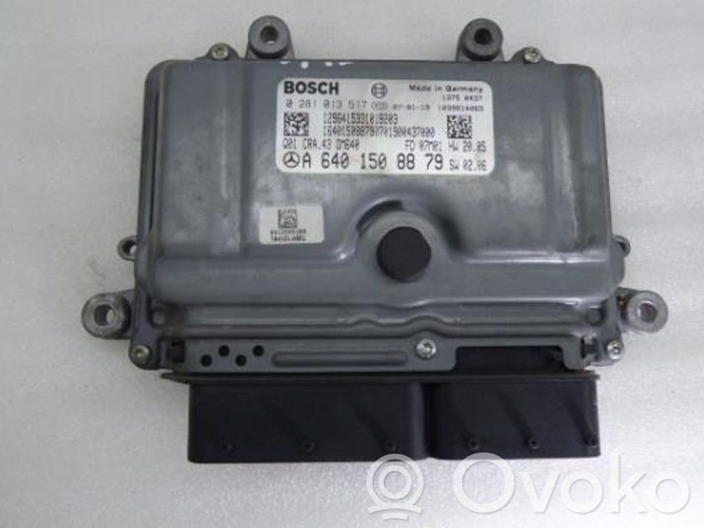 Engine control unit/module   A6401508879,0281013517,1296415331019203,13750437,FD07M01