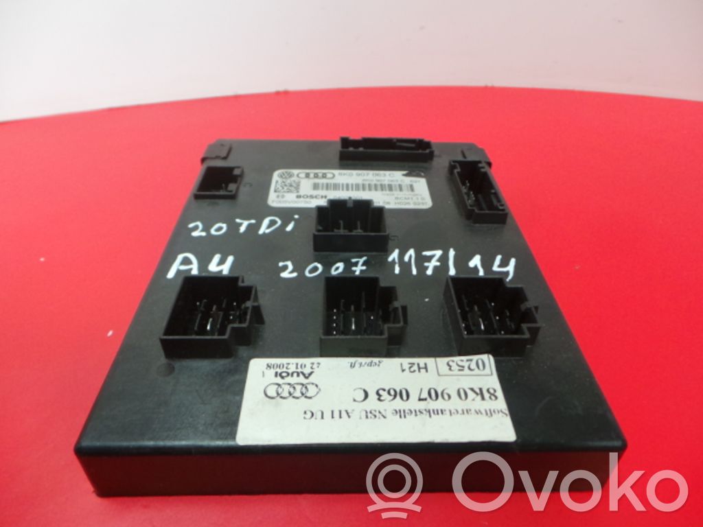 Komforto modulis   8K0,063,907,BCM,BOSCH,F005V00750
