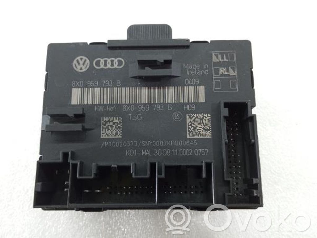 Audi Q3 8U Unidad de control/módulo de la puerta 
