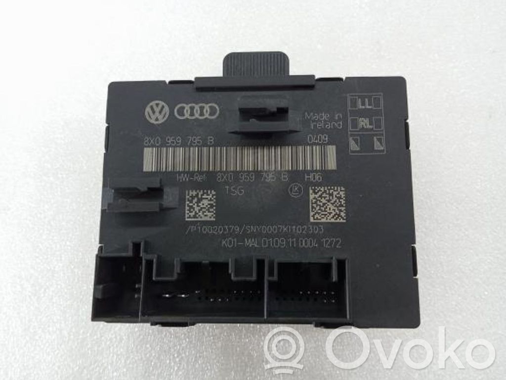 Door control unit/module   8X0959795,TRASESQUERDO