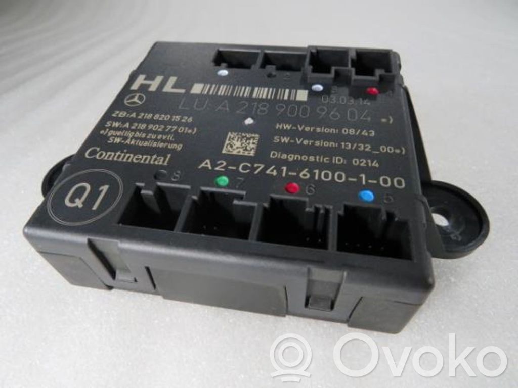 Unité de commande module de porte   A2189009604,A2188201526,A2189027701,A2C7416100100,TRASESQ