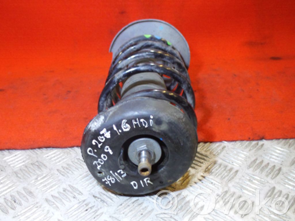 Peugeot 207 Front shock absorber/damper 