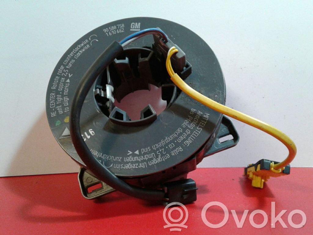 Opel Astra G Airbag slip ring squib (SRS ring) 