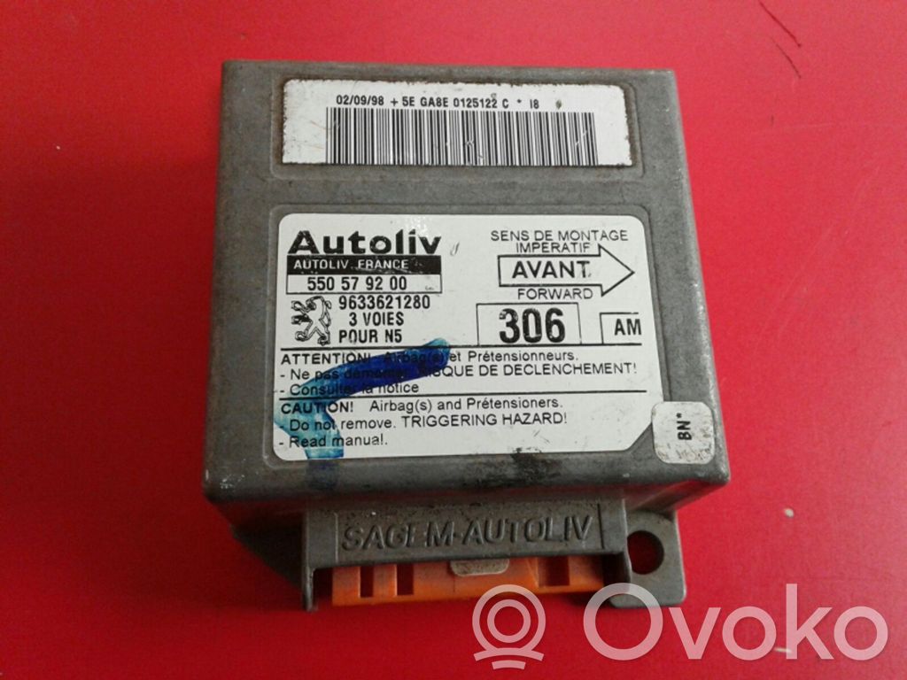 Peugeot 306 Airbag control unit/module 