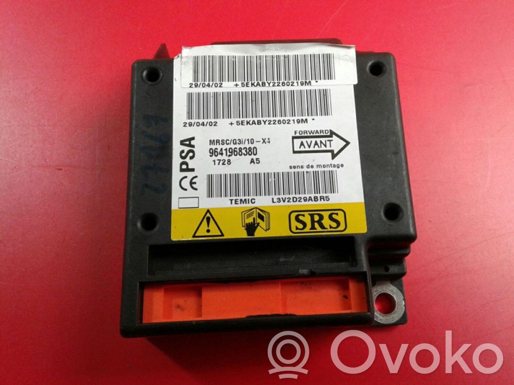 Unidad de control/módulo del Airbag   9641968380