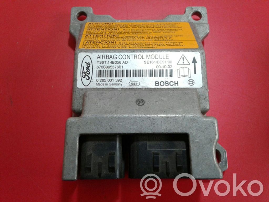 Ford Fiesta Airbagsteuergerät 