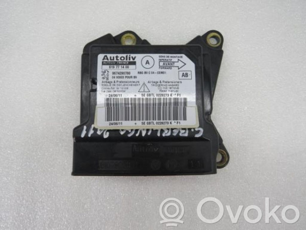 Airbag control unit/module   619771400,608762100B,610792301,9674290780