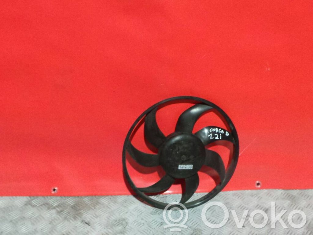 Opel Corsa D Elektryczny wentylator chłodnicy 