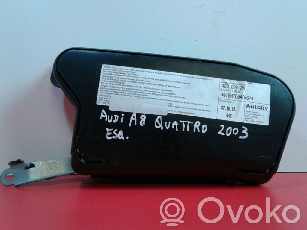Airbag del asiento   4E0,241,880,AIRBAGBANCOTRSESQ