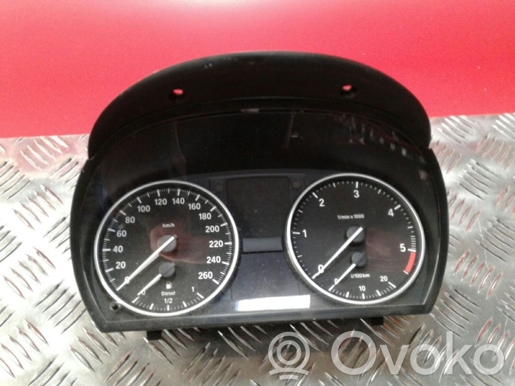 BMW 3 E90 E91 Speedometer (instrument cluster) 