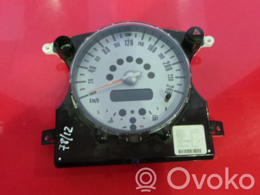 Mini One - Cooper R50 - 53 Nopeusmittari (mittaristo) 