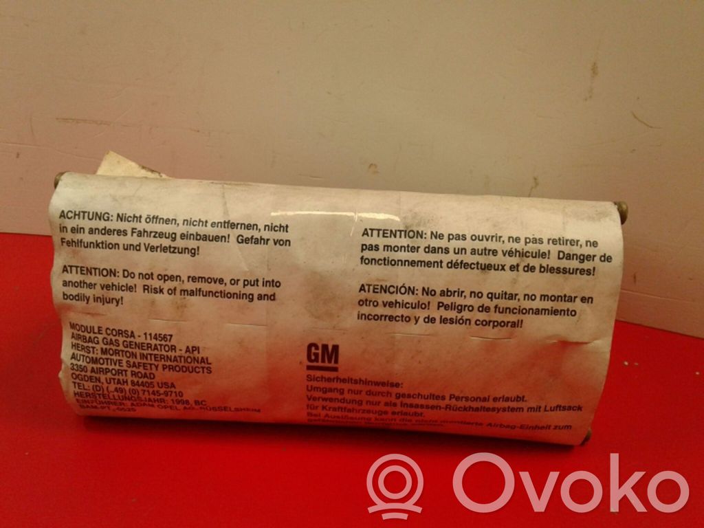Opel Corsa B Passenger airbag 