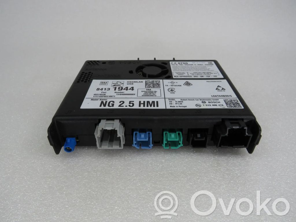 GPS navigation control unit/module   84131944,7513400478