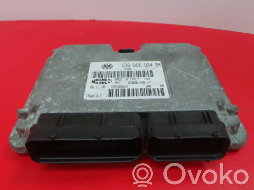 Engine control unit/module   036,034,906,BK,IAW4LVC,MAGNETIMARELLI