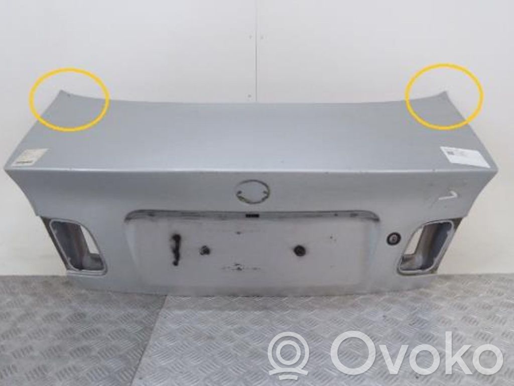 BMW 3 E46 Aizmugurējais pārsegs (bagāžnieks) 