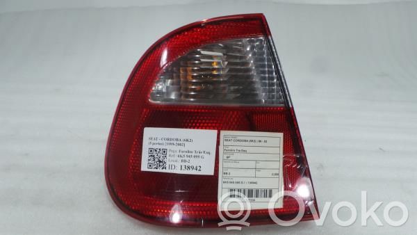 Seat Cordoba (6K) Lampy tylnej klapy bagażnika 