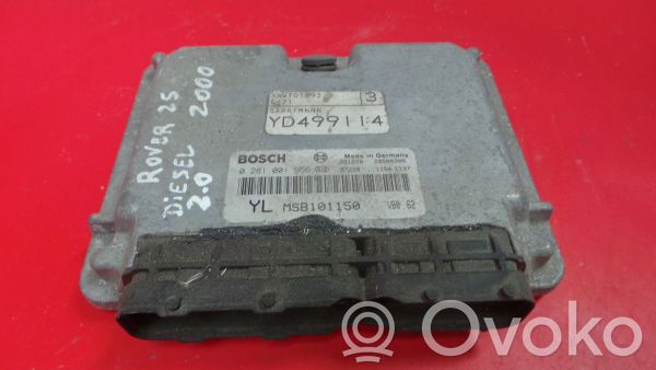 Engine control unit/module   MSB101150,0281001956,41109,BOSCH
