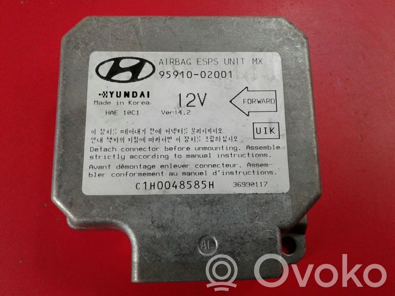 Airbag control unit/module   95910,02001