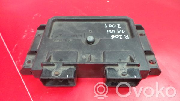 Peugeot 206 Sterownik / Moduł ECU 