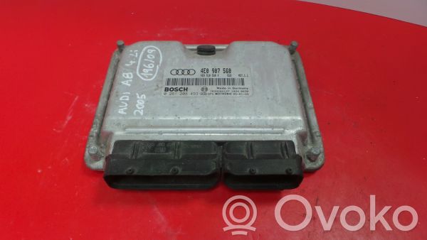 Audi A8 S8 D3 4E Variklio valdymo blokas 
