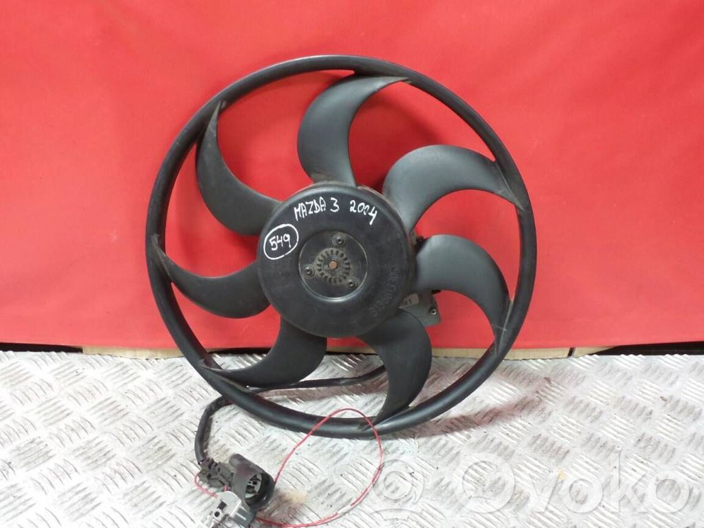 Mazda 3 I Elektrinis radiatorių ventiliatorius 