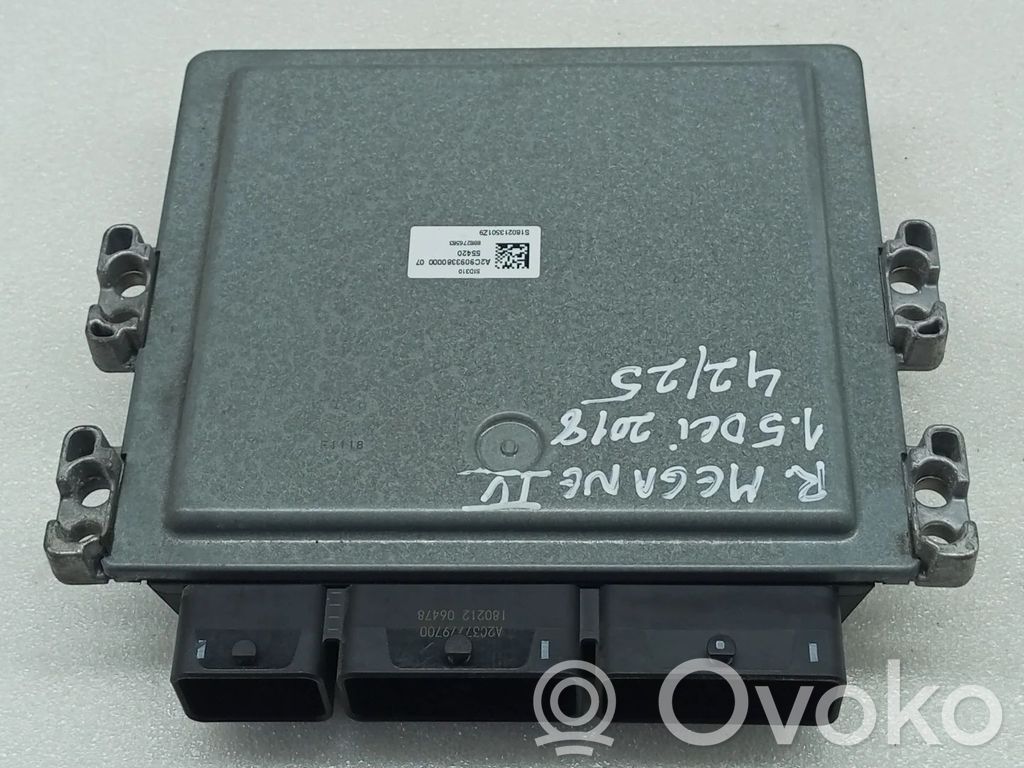 Renault Megane IV Engine control unit/module 