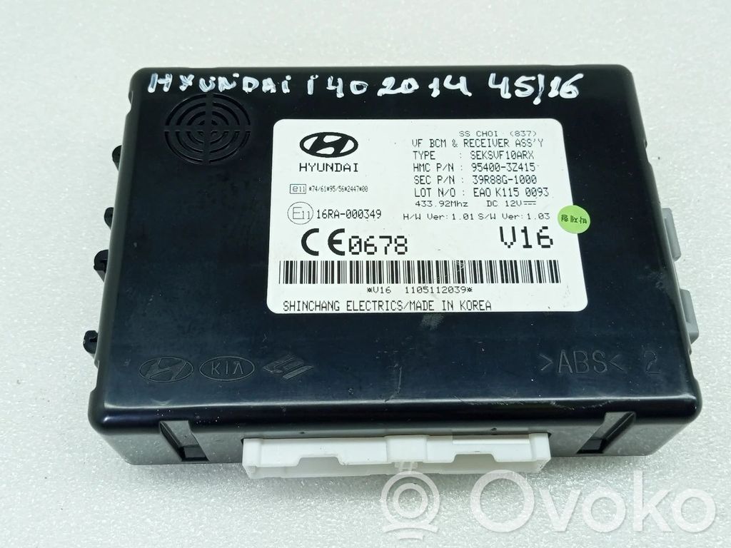 Autres unités de commande / modules   16RA000349,39R88G1000,954003Z415