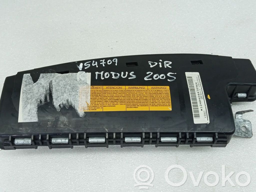 Renault Modus Sėdynės oro pagalvė 