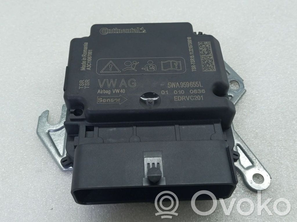 Airbag control unit/module   5WA959655L,0920410000,A3C11067001