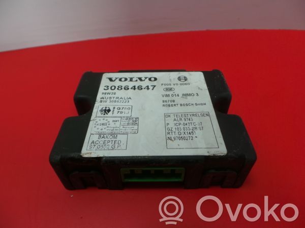Volvo S40, V40 Užvedimo- blokavimo rėlė 