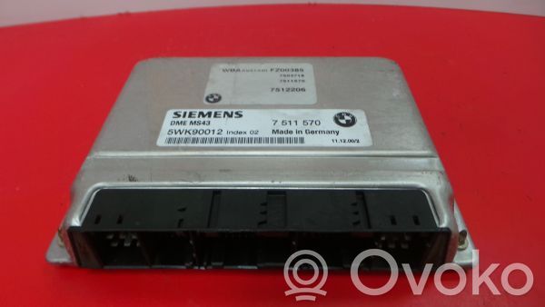 Moottorin ohjainlaite/moduuli   270,511,5WK90012,JB,SIEMENS