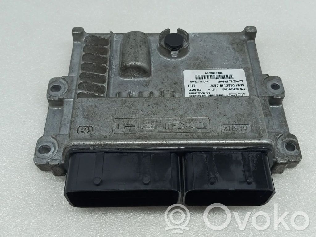 Engine control unit/module   9824601180,9839383580