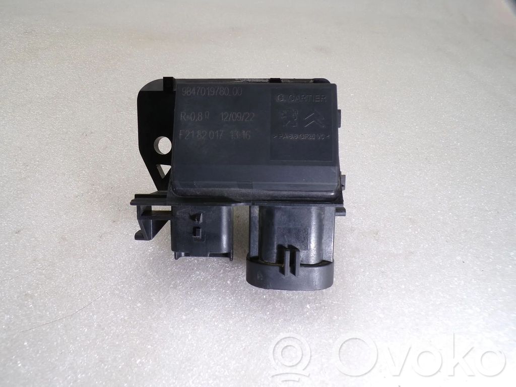 Opel Combo E Motor aerotermă/rezistor ventilator 