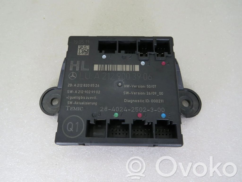 Unidad de control/módulo de la puerta   A2129003906,A2128208526,A2129029902