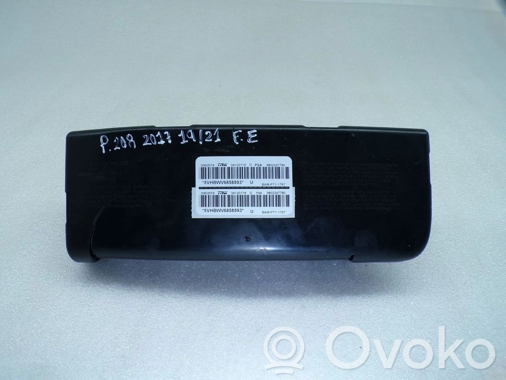 Peugeot 208 I Airbag scaun 
