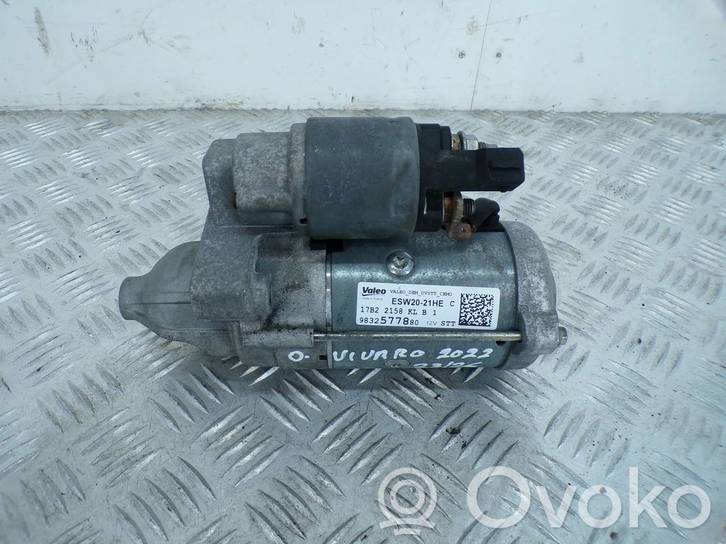 Opel Vivaro Electromotor 