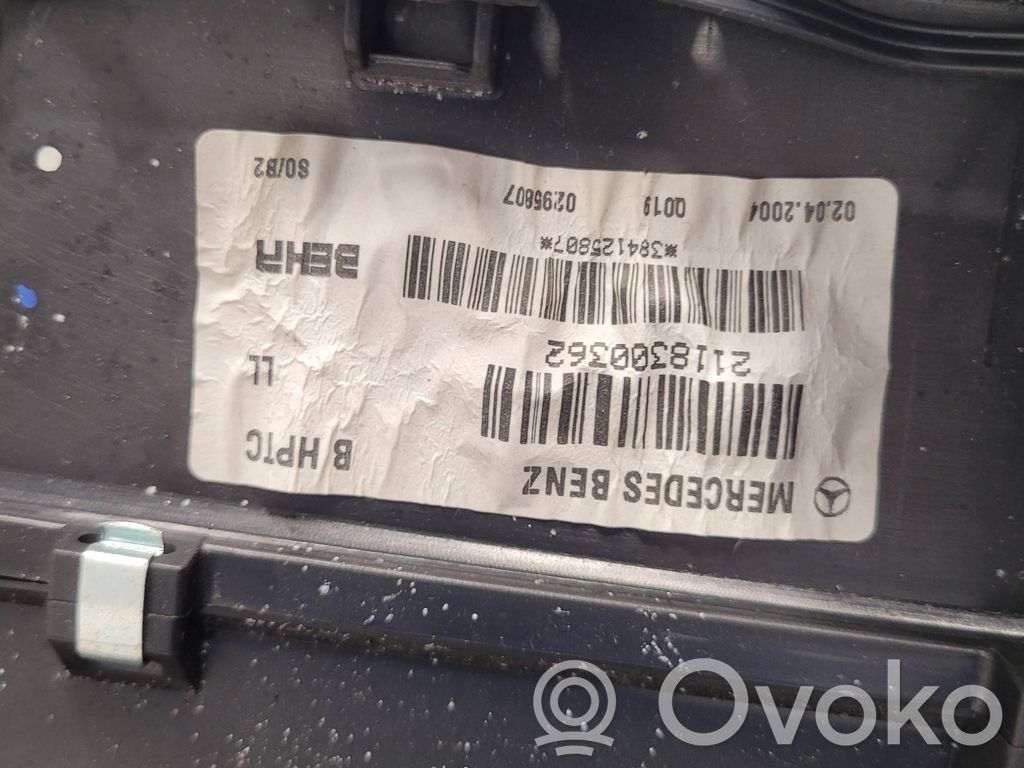 Mercedes-Benz E W211 Nagrzewnica / Komplet 