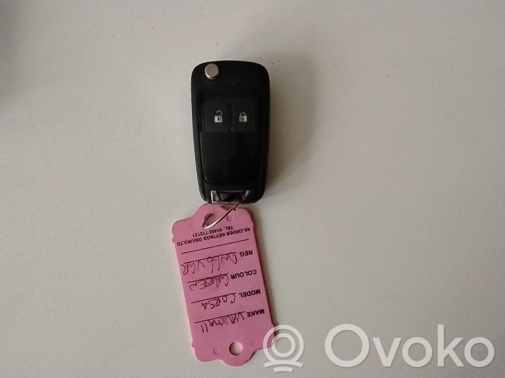 Tarjeta/llave de arranque