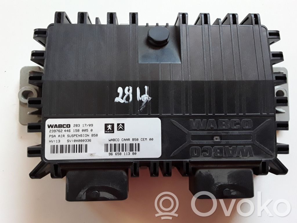 Citroen C4 I Picasso Module de commande suspension pneumatique arrière 
