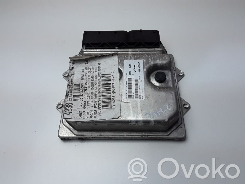 Alfa Romeo Giulietta Engine control unit/module 