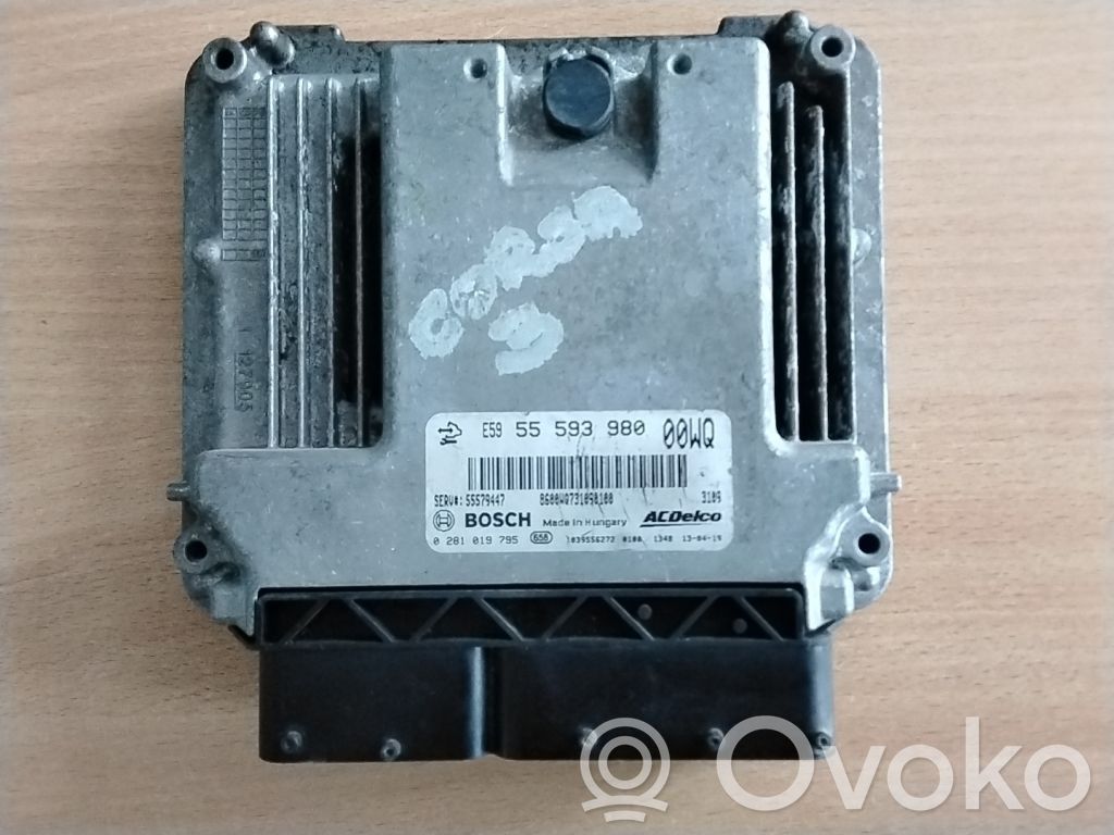 Opel Corsa D Engine control unit/module 