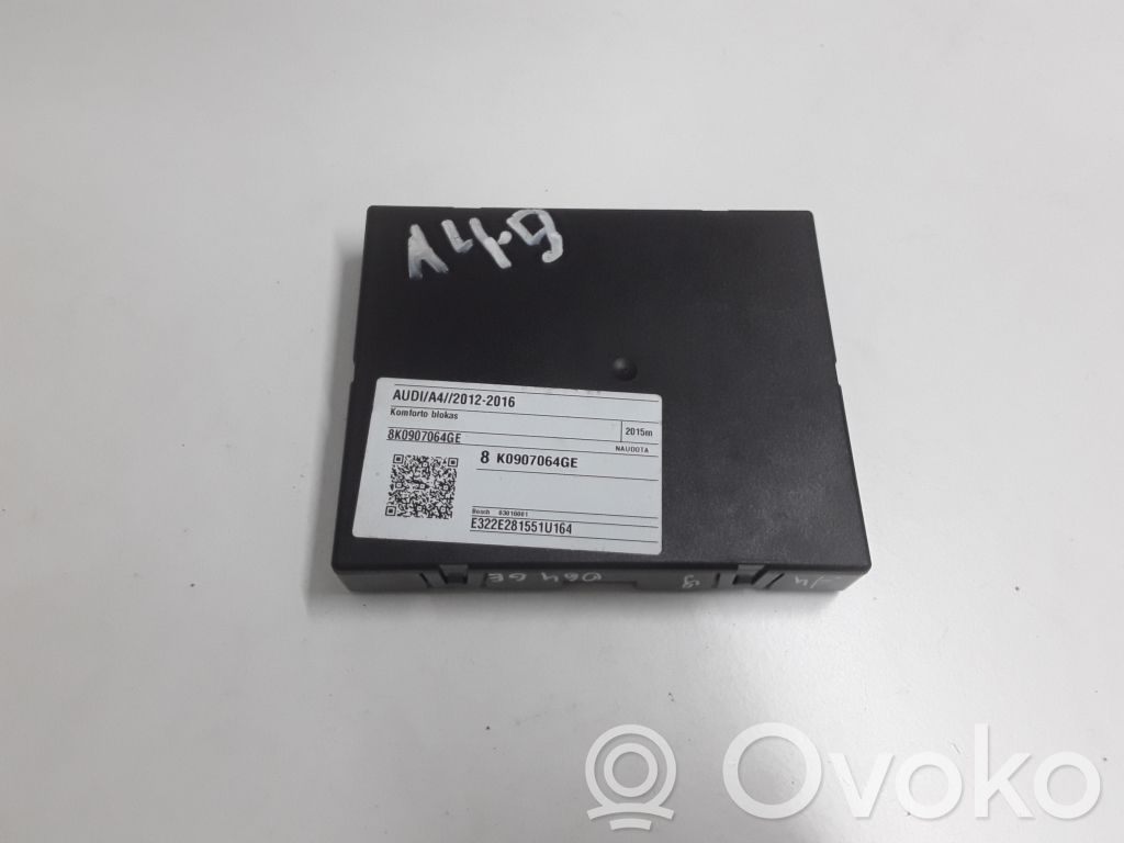Audi A4 S4 B8 8K Komforta modulis 