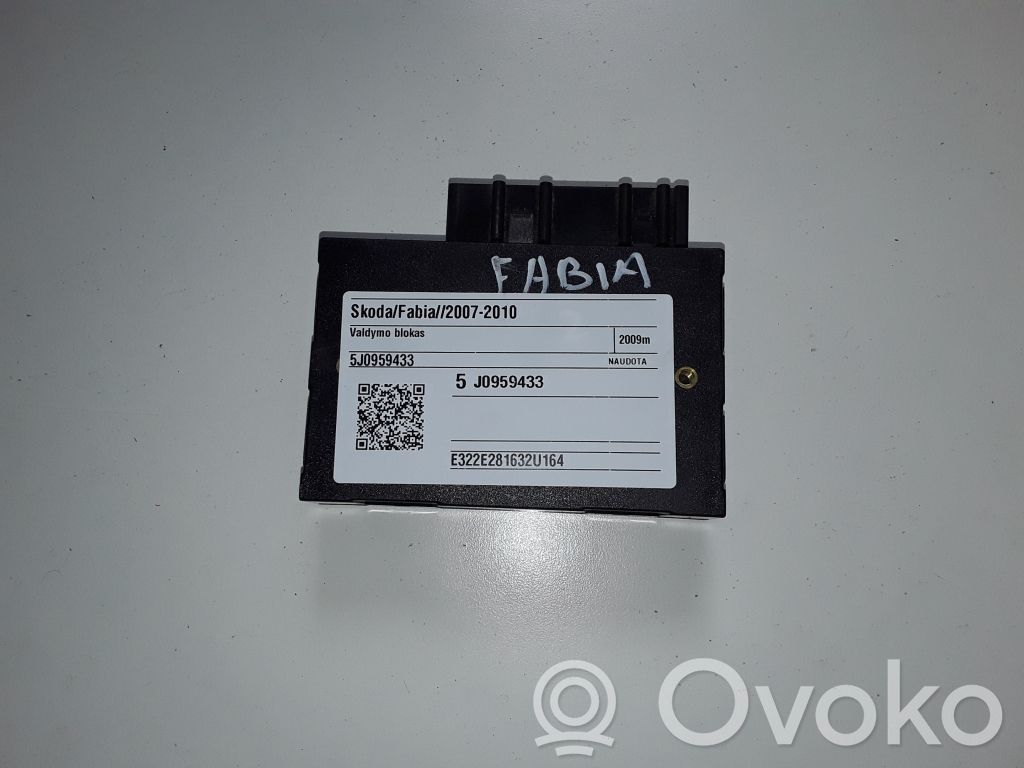 Skoda Fabia Mk2 (5J) Autres unités de commande / modules 