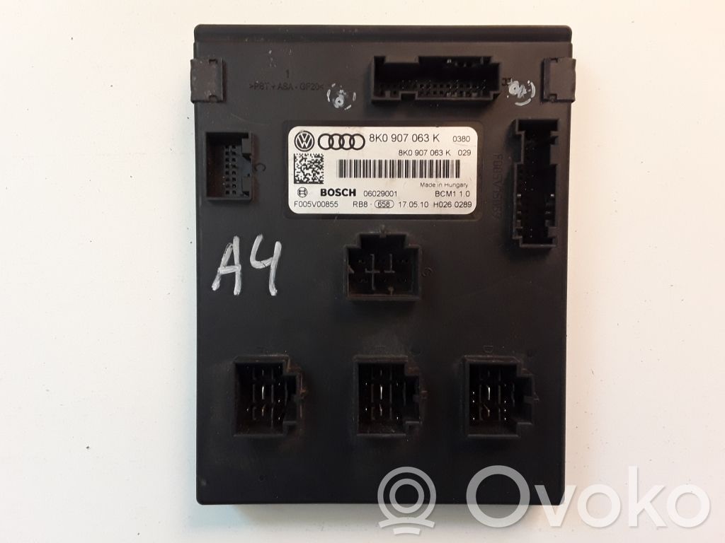 Audi A4 S4 B8 8K Comfort/convenience module 