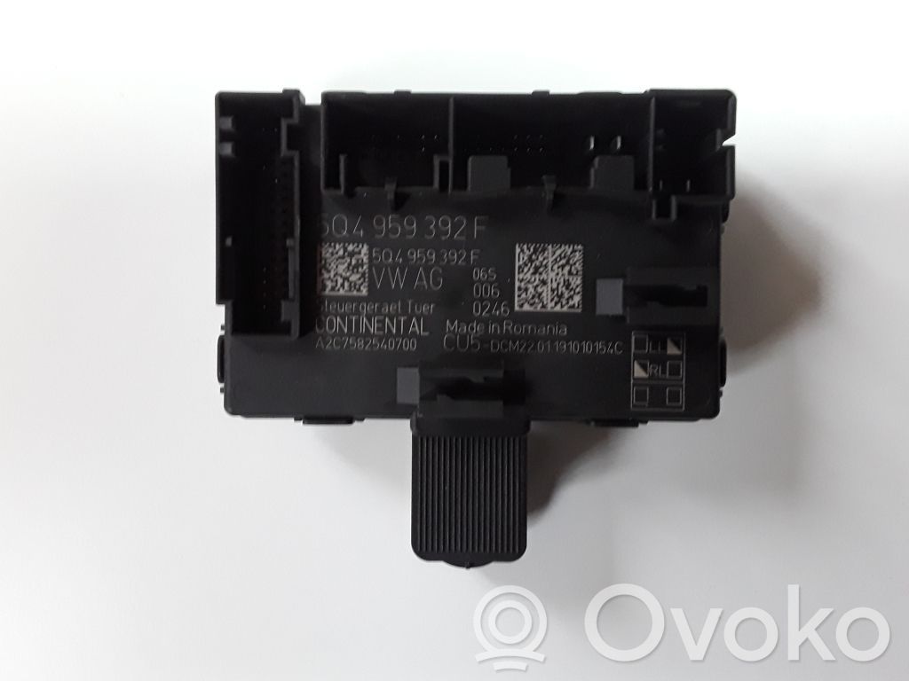 Skoda Octavia Mk3 (5E) Unité de commande module de porte 