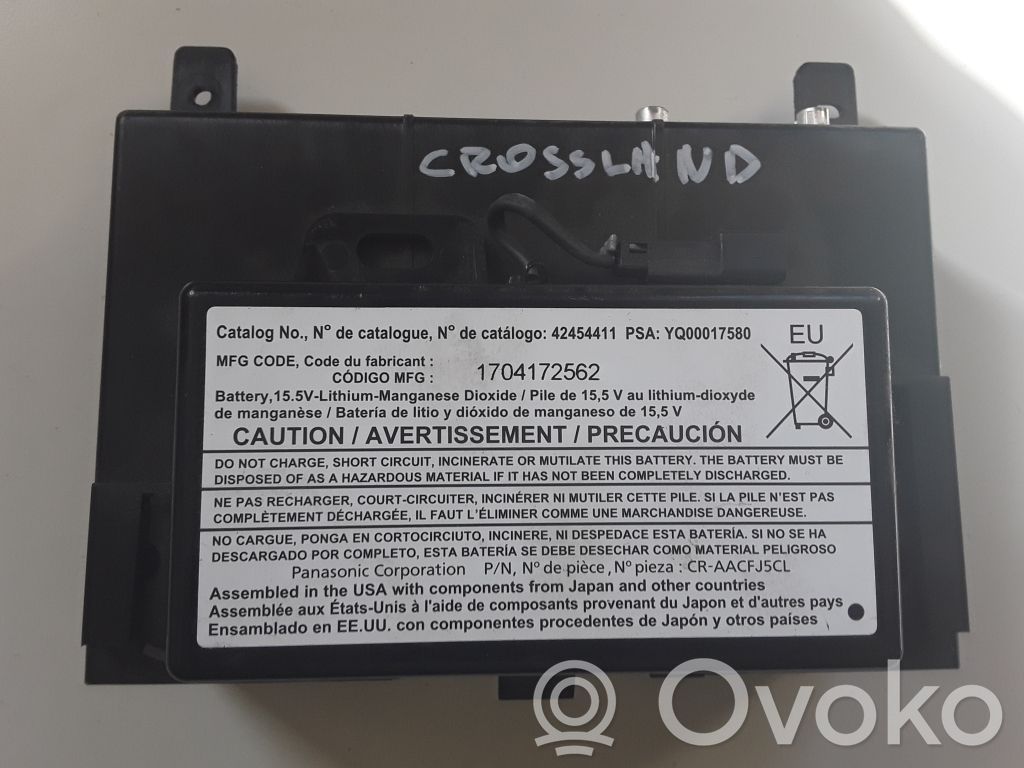 Opel Crossland X Unité / module navigation GPS 