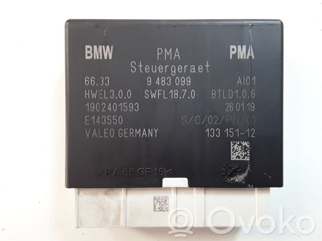 BMW X2 F39 Parking PDC control unit/module 