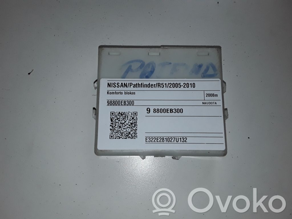 Nissan Pathfinder R51 Comfort/convenience module 