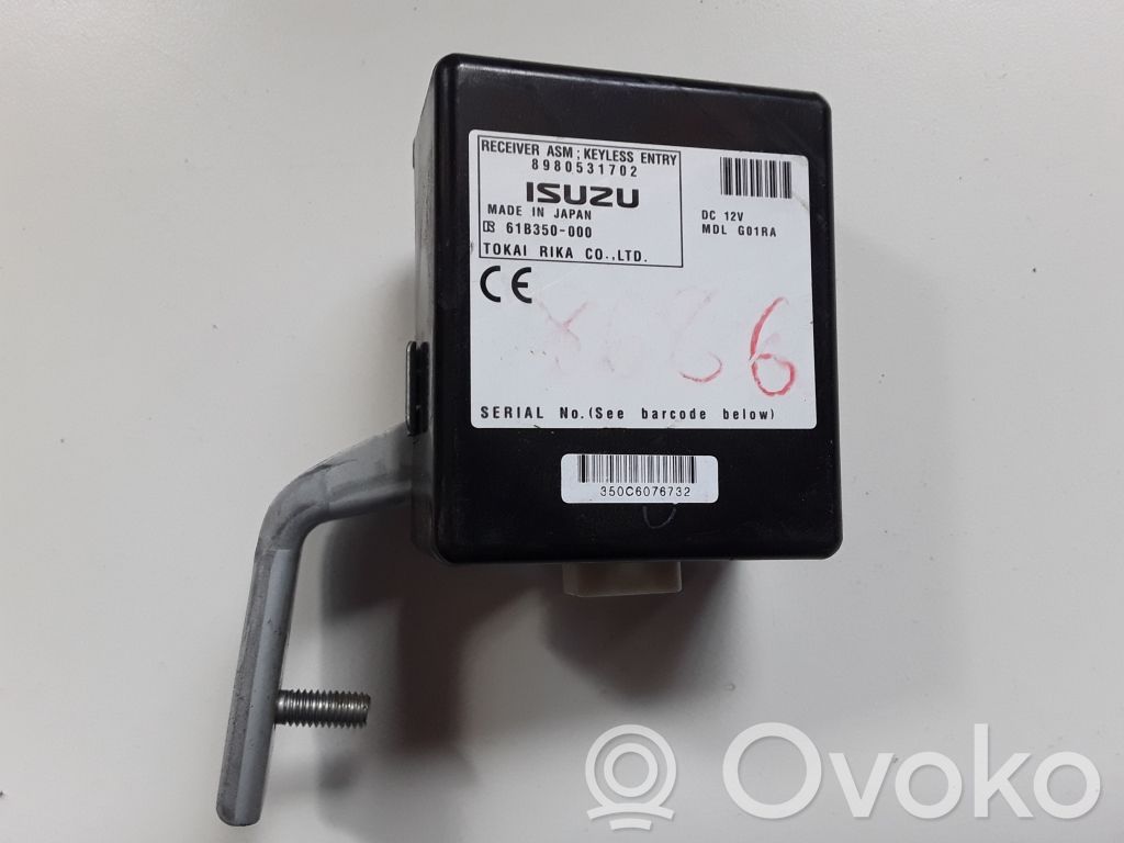 Isuzu D-Max Door central lock control unit/module 